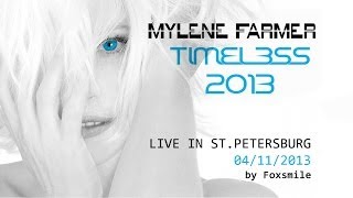 Mylene Farmer TIMELESS 2013 live in StPetersburg [upl. by Adnoel]