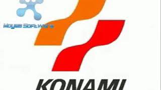 konami walking logo with effects [upl. by Ojeitak]