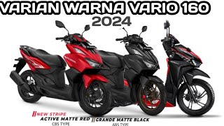 Varian Warna Vario 160 2024 [upl. by Eniwtna979]