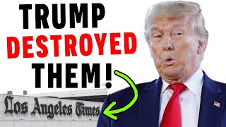 LA Times DESTROYED By Trump Win [upl. by Enid940]