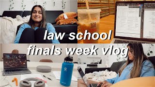 LAW SCHOOL VLOG finals week in my life [upl. by Richardson827]