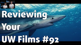 Reviewing YOUR UNDERWATER FILMS 92 ⎮ Felix Tonio Stintzing [upl. by Neiviv]