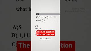 The SAT question most miss🧐 digitalsat satprep sathacks [upl. by Arriaes]