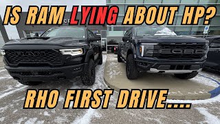 2025 Ram 1500 RHO  First drive ride impressions amp HO Hurricane thoughts  MPG Loop  Tech Overview [upl. by Llemej]