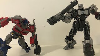 Optimus prime vs Megatron200 sub special and remake [upl. by Magbie]