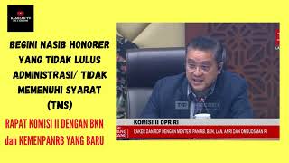 BEGINI PENJELASAN BKN BAGI HONORER YANG TIDAK LULUSTMS PENDAFTARAN PPPK 2024 [upl. by Nennek]