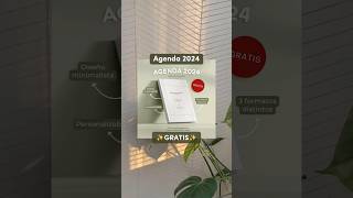 Agenda 2024 completamente gratis para imprimir o usar en formato digital agenda2024 [upl. by Nnaecarg]