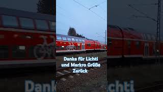 BR 143 mit Dostos Durchfahrt Falkenberg Elster [upl. by Mccready426]