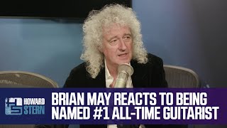 Brian May Reacts to Being Named the Greatest Guitarist by Guitar World [upl. by Ahsael]