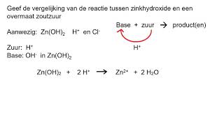 Hoe stel jezelf zuurbasereacties op kort [upl. by Herold]