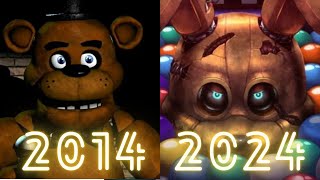 FNAF All Trailers 20142024 [upl. by Neidhardt]