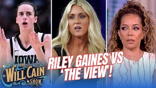 Riley Gaines DESTROYS The View over Caitlin Clark white privilege comments  Will Cain Show [upl. by Ssilb49]