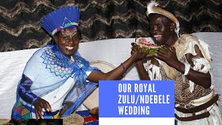 Royal ZuluNdebele Traditional Wedding Ceremony Village Setting in Bulawayo Ndebele wedding songs [upl. by Mills]