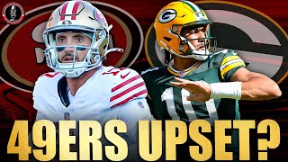 Can The 49ers UPSET The Green Bay Packers With Brandon Allen At QB  Krueger amp Peacock [upl. by Pacien]