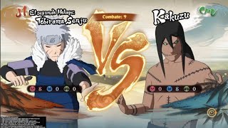 Tobirama vs Kakuzu en superdificil naruto [upl. by Kress457]