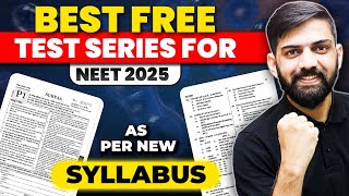 Best Test Series for NEET 2025  Free Test series for NEET 2025  Online Test series for NEET 2025 [upl. by Niryt135]