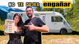 ¡No caigas en la trampa 11 CONSEJOS cruciales para COMPRAR una AUTOCARAVANA y evitar estafas [upl. by Ahcilef]