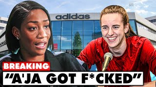 A’Ja Wilson CRIED IT OUT After Caitlin Clark Received HUGE Adidas Deal THIS IS INSANE [upl. by Id721]