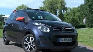 Citroën C1 road test English subtitled [upl. by Nnilsia]