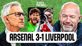 Arsenal vs Liverpool Clash Lineker Shearer and Richards React [upl. by Blackmun]