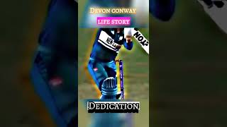 Dedication🔥Devon conway motivationshortscricket [upl. by Ibbison]