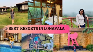 5 BEST Resorts in Lonavala Weekend Getaway near Mumbai [upl. by Gnes]