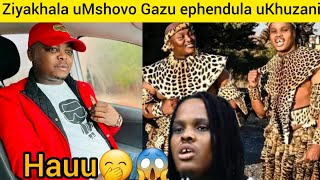 UMshovo Gazu etalabha kubuhlungu uKhuzani empendula odabeni lwe Interview yiKhozi FM zizwele [upl. by Ahseet]