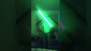 lightsaber neopixel demonstration espresso sabrinacarpentervideo neopixellightsaber 2024 [upl. by Nuahsar]