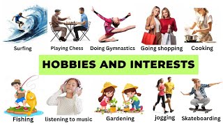 All Hobbies amp Interests In Just One Video  Lesson 1  english learnenglish hobbies [upl. by Allys227]