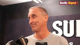 DevilsDigest TV Bobby Hurley speaks on ASUs improvements heading into the 202324 season [upl. by Analeh388]