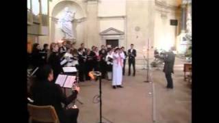 Adhan Chiamata alla preghiera fatta in una Chiesa di Roma [upl. by Aizitel940]