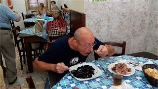 street food cibo tipico siciliano a Palermo  cibo di strada  la tarantella di Giampiero Amato [upl. by Egroj]