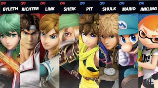 Super Smash Bros Ultimate Random Squads [upl. by Luhey]