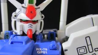 MG Gundam GP01 quotZephyranthesquot Part 2 MS amp Verdict 0083 Stardust Memory review [upl. by Chipman928]