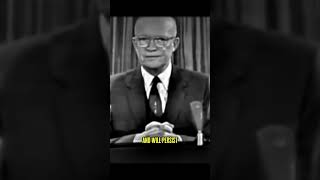 President Eisenhower’s Famous Warning About The Military Industrial Complex [upl. by Mchenry]