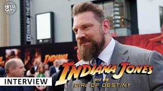 Olivier Richters  Indiana Jones Dial of Destiny US Premiere Interview [upl. by Bindman]