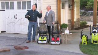 Sun Joe Pressure Select 14502030 PSI Pressure Washer w 25 Hose on QVC [upl. by Robinetta]