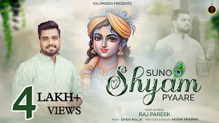 Suno Shyam Pyaare ll सुनो श्याम प्यारे ll Raj Pareek  LatestShyamBhajan [upl. by Fuld]