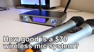 Archeer Wireless Microphone System Review [upl. by Lhamaj]