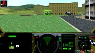 Shellshock  Gameplay PSX  PS1  PS One  HD 720P Epsxe [upl. by Ahseket]