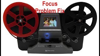 Wolverine 8mm amp Super 8 Cine Film Fault How To Fix Focus Problem [upl. by Dorrehs]