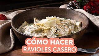 Cómo hacer ravioles caseros  Recetas kiwilimón [upl. by Chapen262]