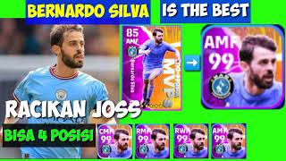 Racikan terbaik Bernardo Silva Max 99 the best way to upgrade Bernardo Silva efootbal2023 [upl. by Nikral306]