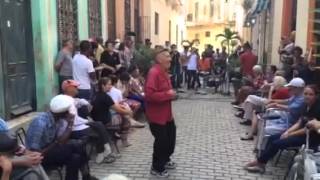 93 Yr Old Man Dancing to Preservation Hall Band Havana Jazz 2015 [upl. by Laurita]