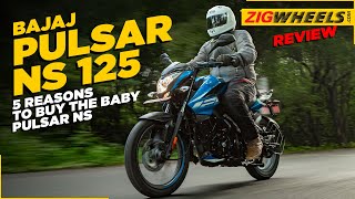 Bajaj Pulsar NS 125  Road Test Review  Best Sporty 125cc On Sale [upl. by Aserret701]