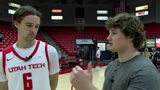 Utah Tech post game exhibition vs Justice College [upl. by Sapphire476]