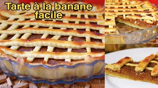 Délicieuse Tarte à la banane très facile à faire la meilleur façon dutiliser vos bananes trop mûres [upl. by Nevins]