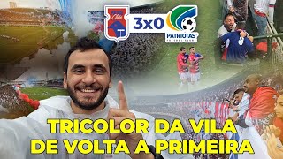 O PARANÁ CLUBE VOLTOU  Divisao de Acesso  Paraná 3 x 0 Patriotas [upl. by Nnairrek]