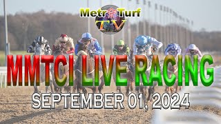 01 September 2024  Philippines Horse Racing Live  Metro Manila Turf Club Inc [upl. by Jac]