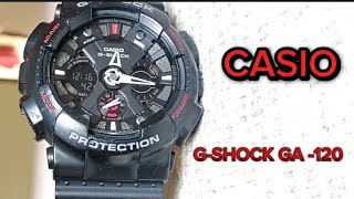 Casio GSHOCK GA120 como fazer a troca da pilha de maneira correta  martaferraresi9889 [upl. by Monto]